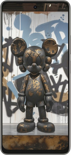 Силиконовый чехол Bronze kaws v2 для Oppo A5 PRO - 6098u-3956 изображение 