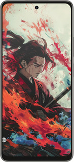 Силіконовий чехол Битва стихій для Oppo A5 PRO - 6110u-3956 изображение 