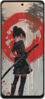 Силіконовий чехол Сутінки воїна: Танок з катаною для Oppo A5 PRO - 6123u-3956 изображение 