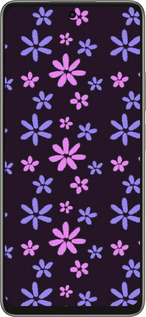 Силиконовый чехол с  цветами для Oppo A5 PRO - 6258u-3956 изображение 