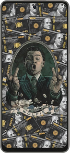 Силиконовый чехол Волк с валл стрит для Oppo A5 PRO - 6287u-3956 изображение 