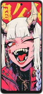 Силиконовый чехол Аниме демон для Oppo A5 PRO - 6308u-3956 изображение 