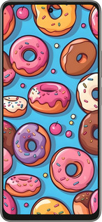 Силиконовый чехол Пончики для Oppo A5 PRO - 6318u-3956 изображение 