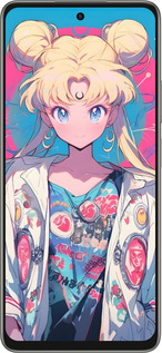 Силиконовый чехол Сейлор Мун 2 для Oppo A5 PRO - 6351u-3956 изображение 