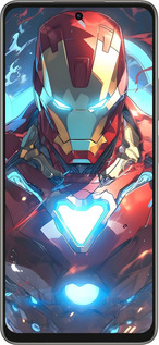 Силиконовый чехол Железный человек для Oppo A5 PRO - 6372u-3956 изображение 