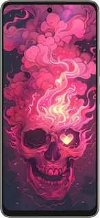 Силиконовый чехол Череп арт для Oppo A5 PRO - 6385u-3956 изображение 