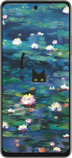 Силиконовый чехол Чехол с изображением водяных лилий Моне и кошек для Oppo A5 PRO - 6399u-3956 изображение 