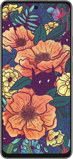 Силиконовый чехол С изображением полевых цветов для Oppo A5 PRO - 6419u-3956 изображение 