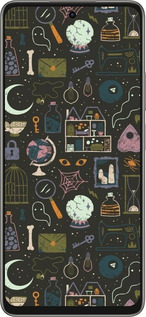 Силиконовый чехол Колдовской принт для Oppo A5 PRO - 6425u-3956 изображение 