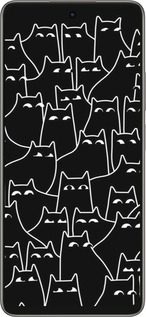 Силиконовый чехол С изображением кошек для Oppo A5 PRO - 6470u-3956 изображение 