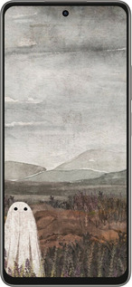 Силиконовый чехол Одинокий призрак на фоне гор для Oppo A5 PRO - 6486u-3956 изображение 