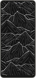 Силиконовый чехол С изображением Темных гор для Oppo A5 PRO - 6489u-3956 изображение 