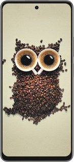Силиконовый чехол Сова из кофе для Oppo A5 PRO - 777u-3956 изображение 