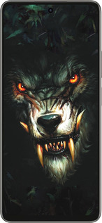 Силіконовий чехол Диявольський вовк для Oppo A5 PRO - 833u-3956 изображение 