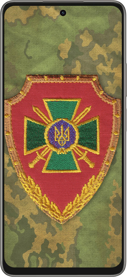 Силіконовий чехол Прикордона служба України  для Oppo A5 PRO - 1091u-3956 изображение 