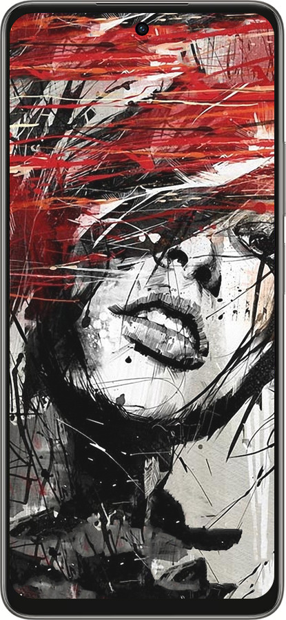 Силиконовый чехол Лицо девушки для Oppo A5 PRO - 1162u-3956 изображение 