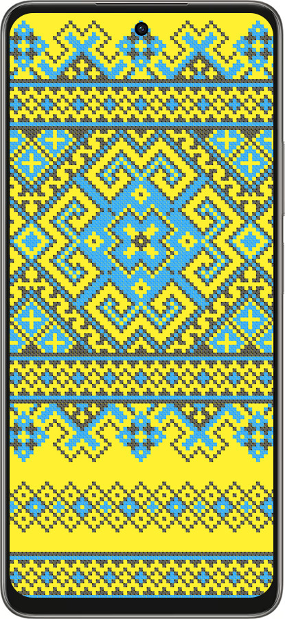 Силіконовий чехол Вишиванка 41 для Oppo A5 PRO - 1175u-3956 изображение 