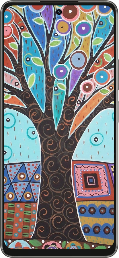 Силиконовый чехол Арт-дерево для Oppo A5 PRO - 4008u-3956 изображение 