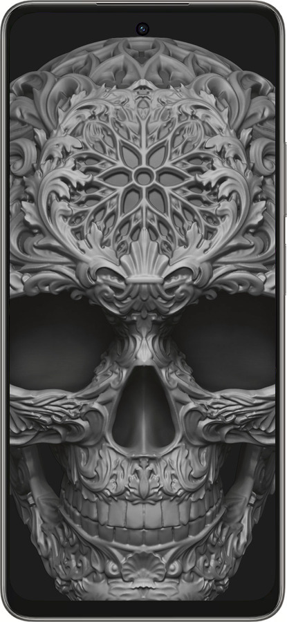 Силиконовый чехол skull-ornament для Oppo A5 PRO - 4101u-3956 изображение 