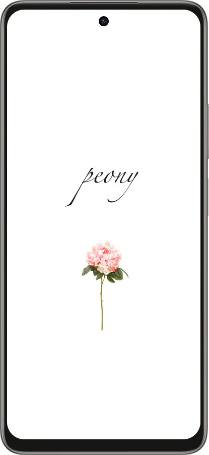 Силиконовый чехол Пион для Oppo A5 PRO - 4366u-3956 изображение 