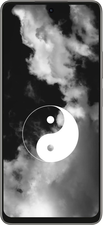 Силиконовый чехол Инь и Янь для Oppo A5 PRO - 4389u-3956 изображение 