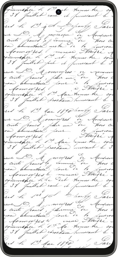 Силиконовый чехол Прописной шрифт для Oppo A5 PRO - 4475u-3956 изображение 