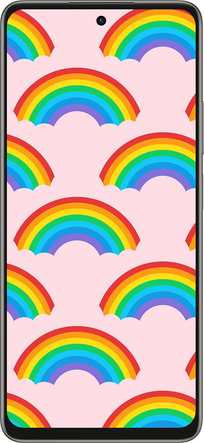 Силиконовый чехол Rainbows для Oppo A5 PRO - 4478u-3956 изображение 