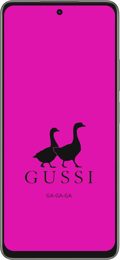 Силиконовый чехол Гуси для Oppo A5 PRO - 4561u-3956 изображение 