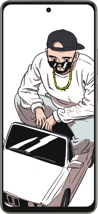 Силиконовый чехол Тачка для Oppo A5 PRO - 4663u-3956 изображение 