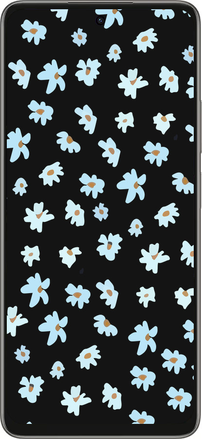 Силиконовый чехол Цветочный для Oppo A5 PRO - 4900u-3956 изображение 