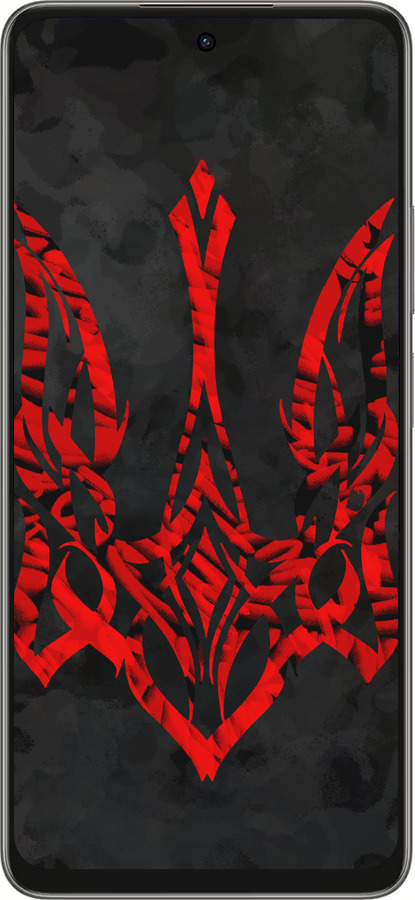 Силиконовый чехол Герб Украины v4 для Oppo A5 PRO - 5319u-3956 изображение 