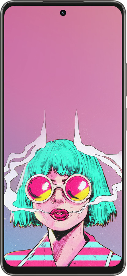 Силиконовый чехол Поп арт девушка для Oppo A5 PRO - 5378u-3956 изображение 