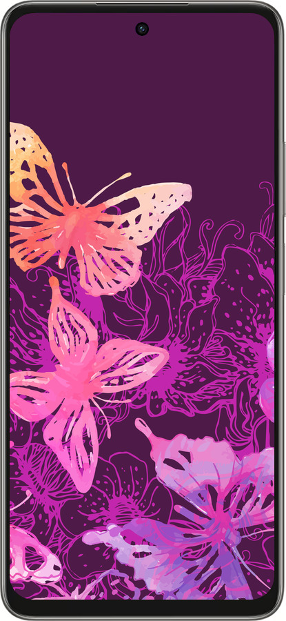 Силиконовый чехол Бабочки v2 для Oppo A5 PRO - 5475u-3956 изображение 