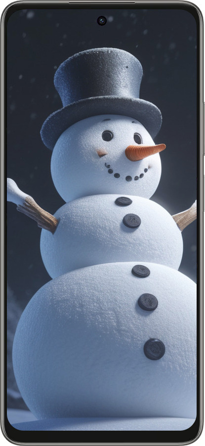 Силіконовий чехол Сніговик для Oppo A5 PRO - 5826u-3956 изображение 