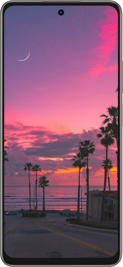 Силиконовый чехол Пальмы для Oppo A5 PRO - 5873u-3956 изображение 