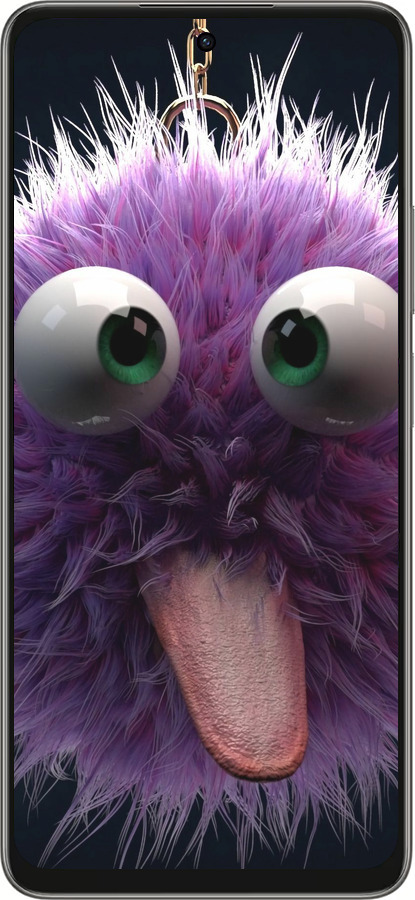 Силиконовый чехол Пушистик для Oppo A5 PRO - 6017u-3956 изображение 