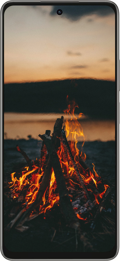 Силиконовый чехол Огонь для Oppo A5 PRO - 6021u-3956 изображение 