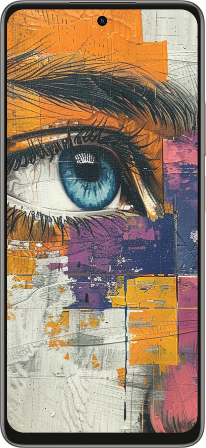 Силиконовый чехол Цветная фреска для Oppo A5 PRO - 6032u-3956 изображение 