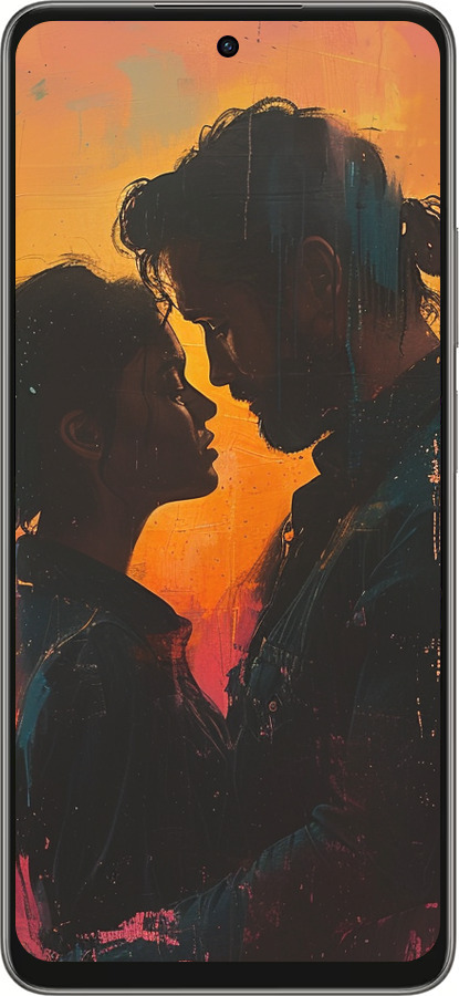 Силиконовый чехол Любовь на полотне для Oppo A5 PRO - 6067u-3956 изображение 