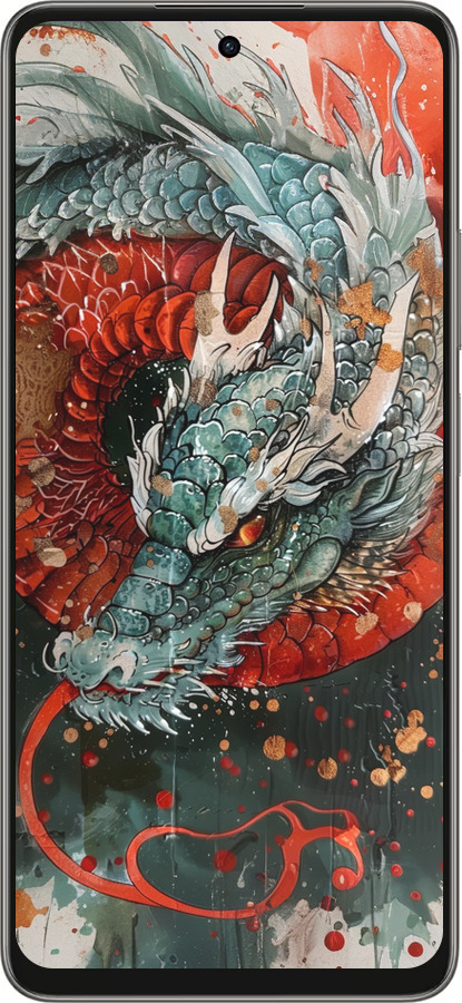 Силіконовий чехол Стихія вогню для Oppo A5 PRO - 6101u-3956 изображение 