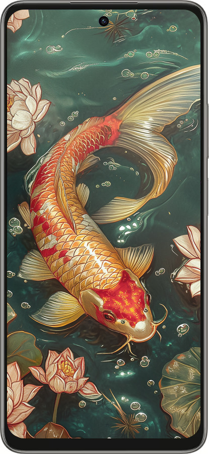 Силіконовий чехол Мелодія Лотоса для Oppo A5 PRO - 6106u-3956 изображение 