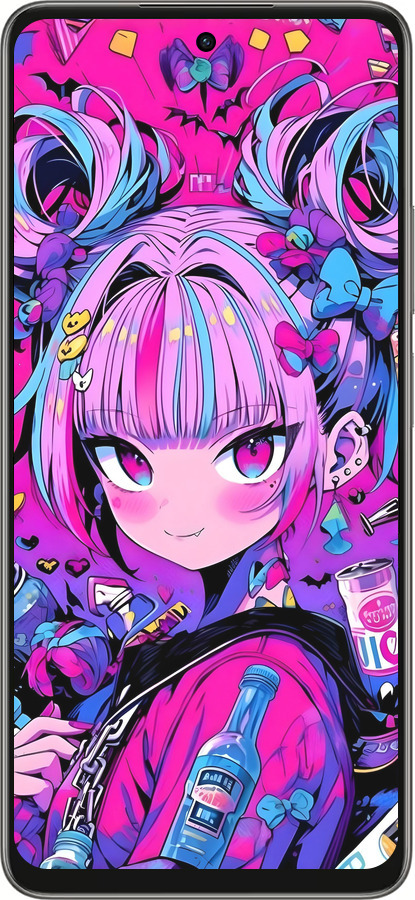 Силиконовый чехол Аниме милаха для Oppo A5 PRO - 6314u-3956 изображение 