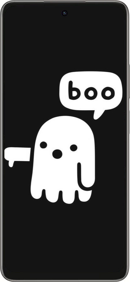 Силиконовый чехол Призрак Неодобрения для Oppo A5 PRO - 6431u-3956 изображение 