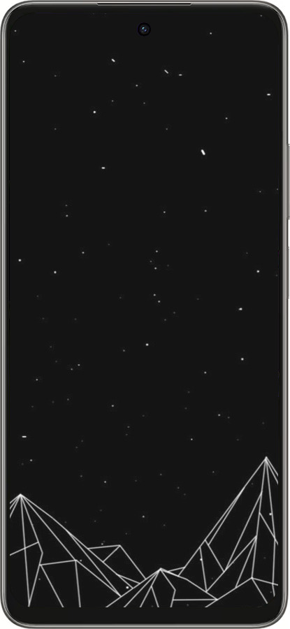 Силиконовый чехол Черно белые абстрактные горы для Oppo A5 PRO - 6437u-3956 изображение 