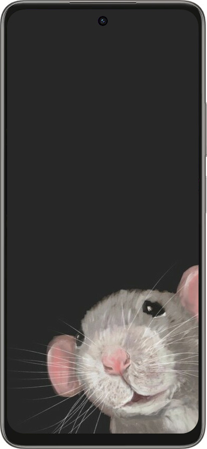 Силиконовый чехол The Peeking Rat для Oppo A5 PRO - 6442u-3956 изображение 