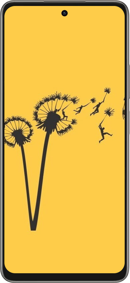 Силиконовый чехол Минимализм одуванчики для Oppo A5 PRO - 6449u-3956 изображение 