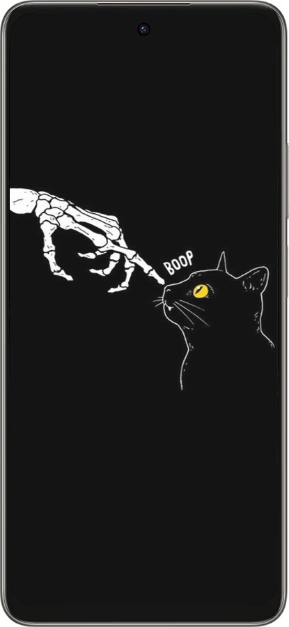 Силиконовый чехол Кошка для Oppo A5 PRO - 6505u-3956 изображение 