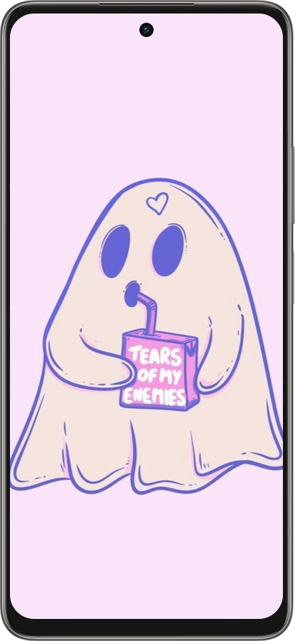 Силиконовый чехол Милый призрак для Oppo A5 PRO - 6507u-3956 изображение 