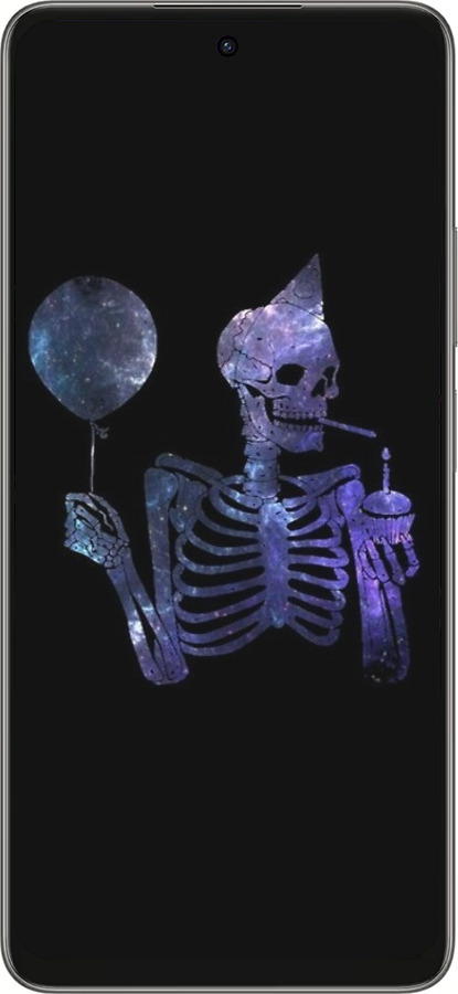 Силіконовий чехол Скелетне мистецтво для Oppo A5 PRO - 6536u-3956 изображение 