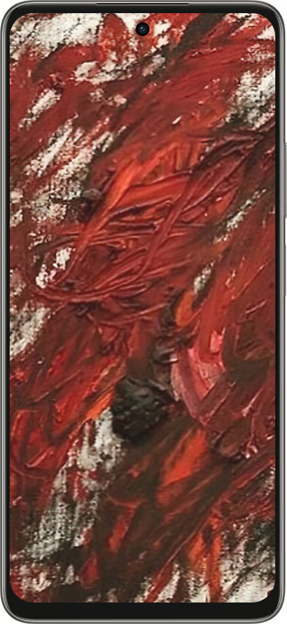 Силіконовий чехол Абстрактна композиція в червоних тонах для Oppo A5 PRO - 6541u-3956 изображение 